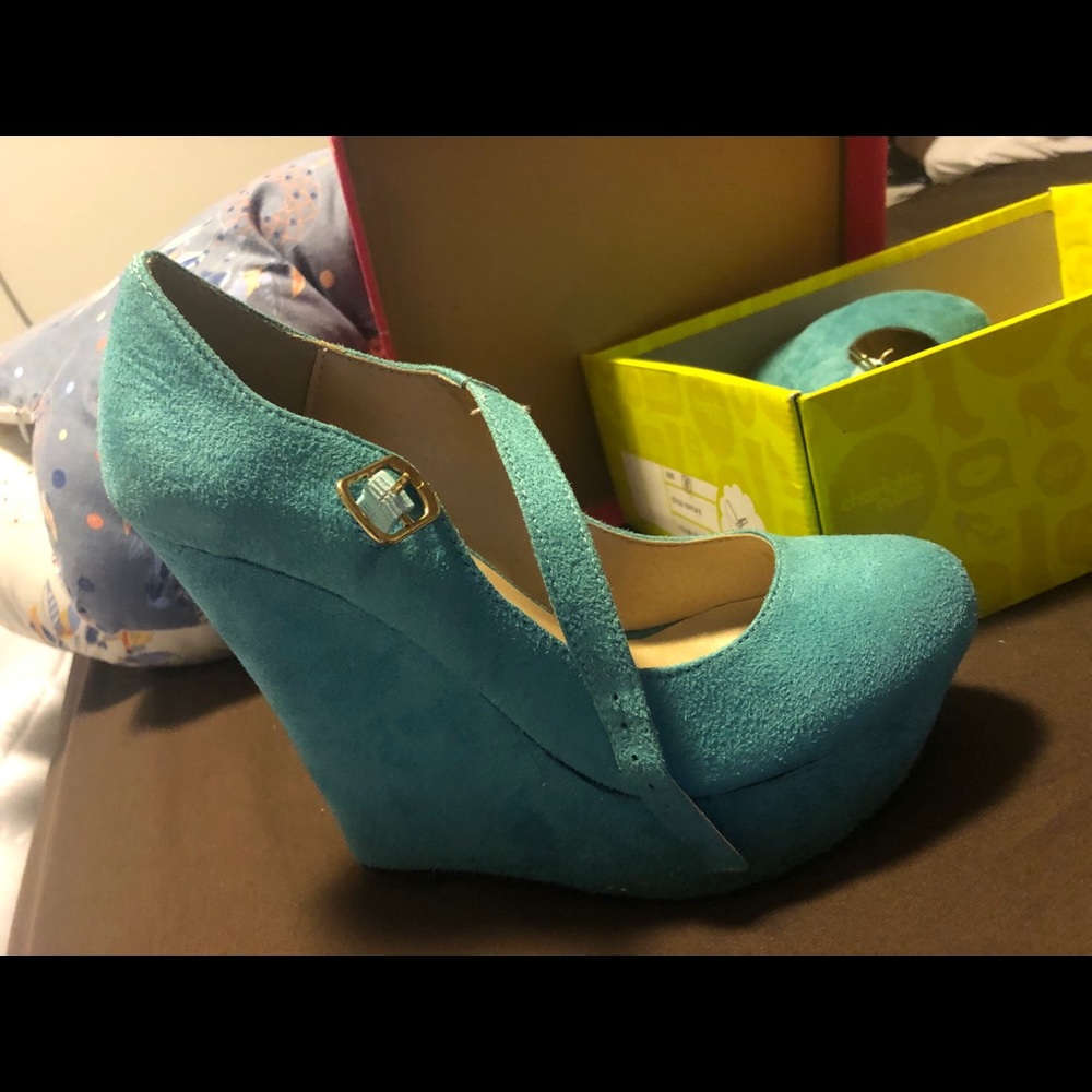Teal Heals / Wedges